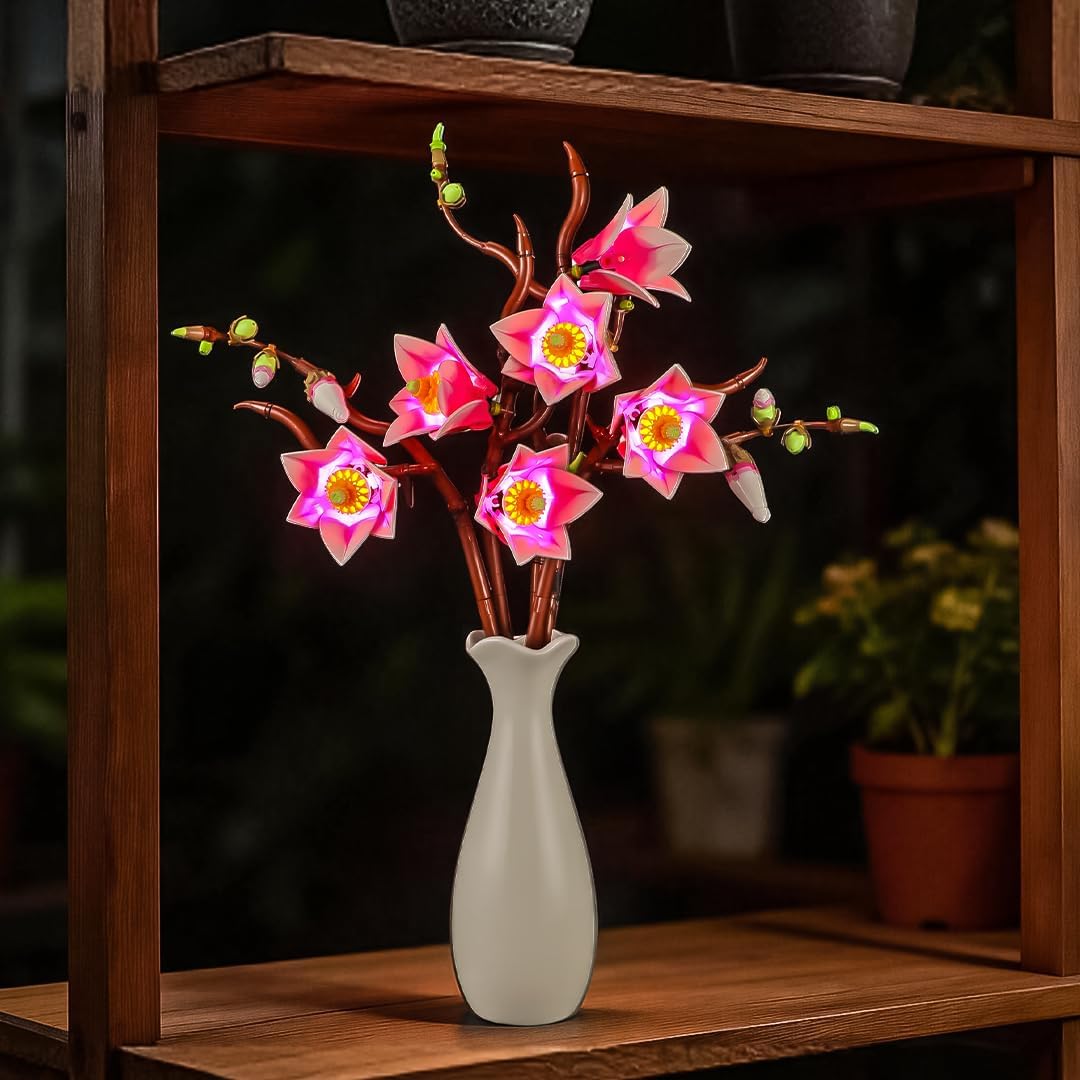 LIGHTAILING Light Compatible with Lego-10372 Hibiscus | Easy-to-Install LED Lighting Kit for Home Decor, Shelf Display & Collector Gifts (Model Not Included)