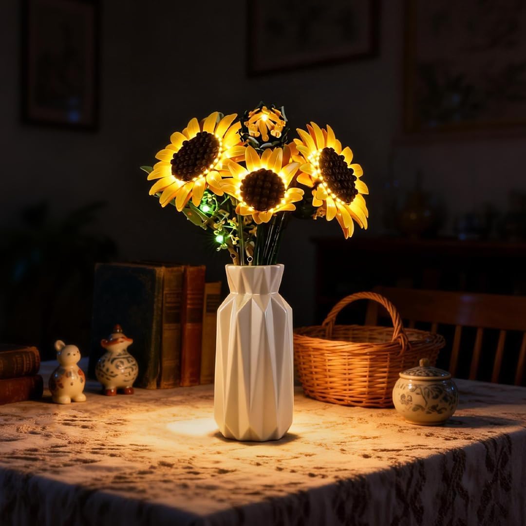 LIGHTAILING Light Compatible with Lego-10372 Hibiscus | Easy-to-Install LED Lighting Kit for Home Decor, Shelf Display & Collector Gifts (Model Not Included)