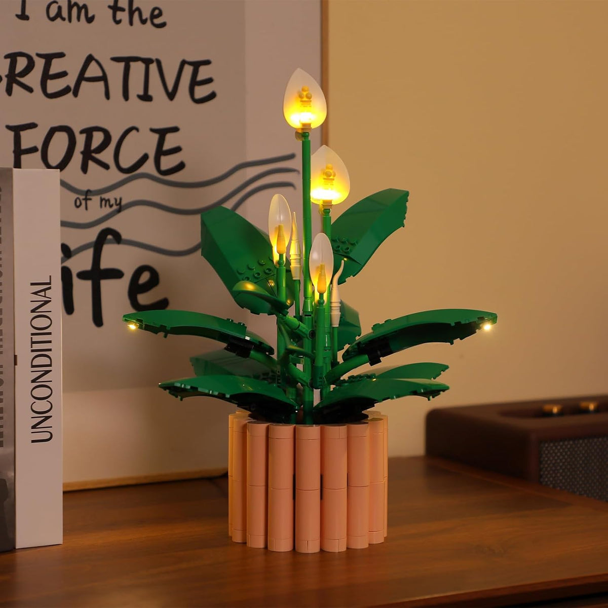 LIGHTAILING Light Compatible with Lego-10372 Hibiscus | Easy-to-Install LED Lighting Kit for Home Decor, Shelf Display & Collector Gifts (Model Not Included)