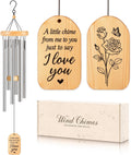GiftChant I Love You Gifts, 25.5 inch Romantic Wind Chime, Valentine's Day Gifts for Him Her, for Men Women, Gift for Girlfriend Boyfriend Husband Wife