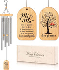 GiftChant Wedding Gifts for Couples 2025, 25.5inch Wind Chime for Bridal Shower Anniversary Engagement Valentines Day, Best Wedding Gifts for Bride and Groom Newlyweds, Sweet Mr and Ms Gift Keepsake