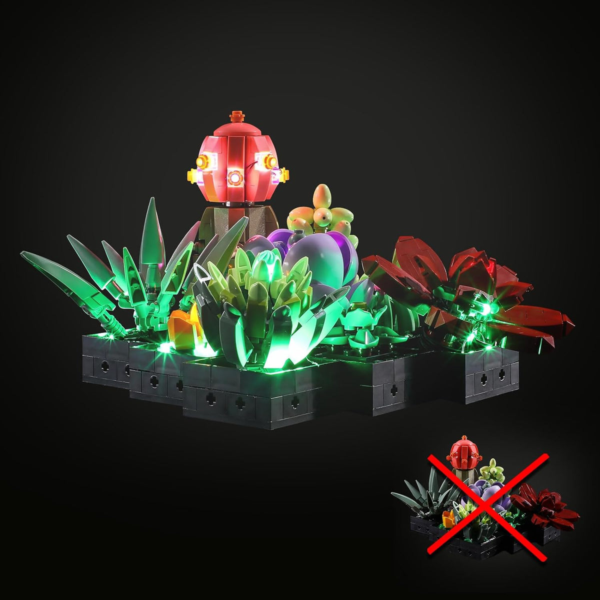 LIGHTAILING Led Light Compatible with Lego-10311 Orchid（Only Light,No Model |