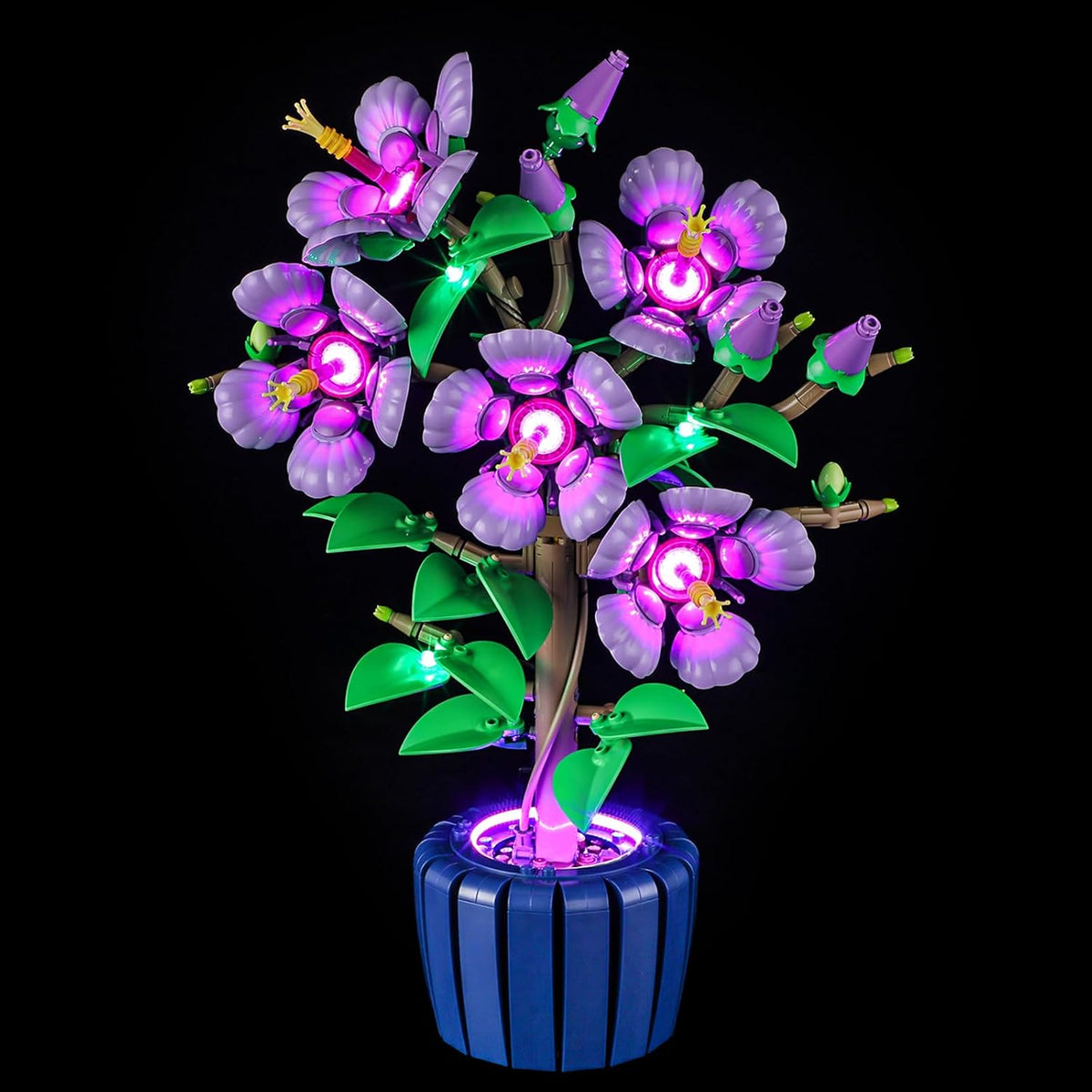 LIGHTAILING Light Compatible with Lego-10372 Hibiscus | Easy-to-Install LED Lighting Kit for Home Decor, Shelf Display & Collector Gifts (Model Not Included)