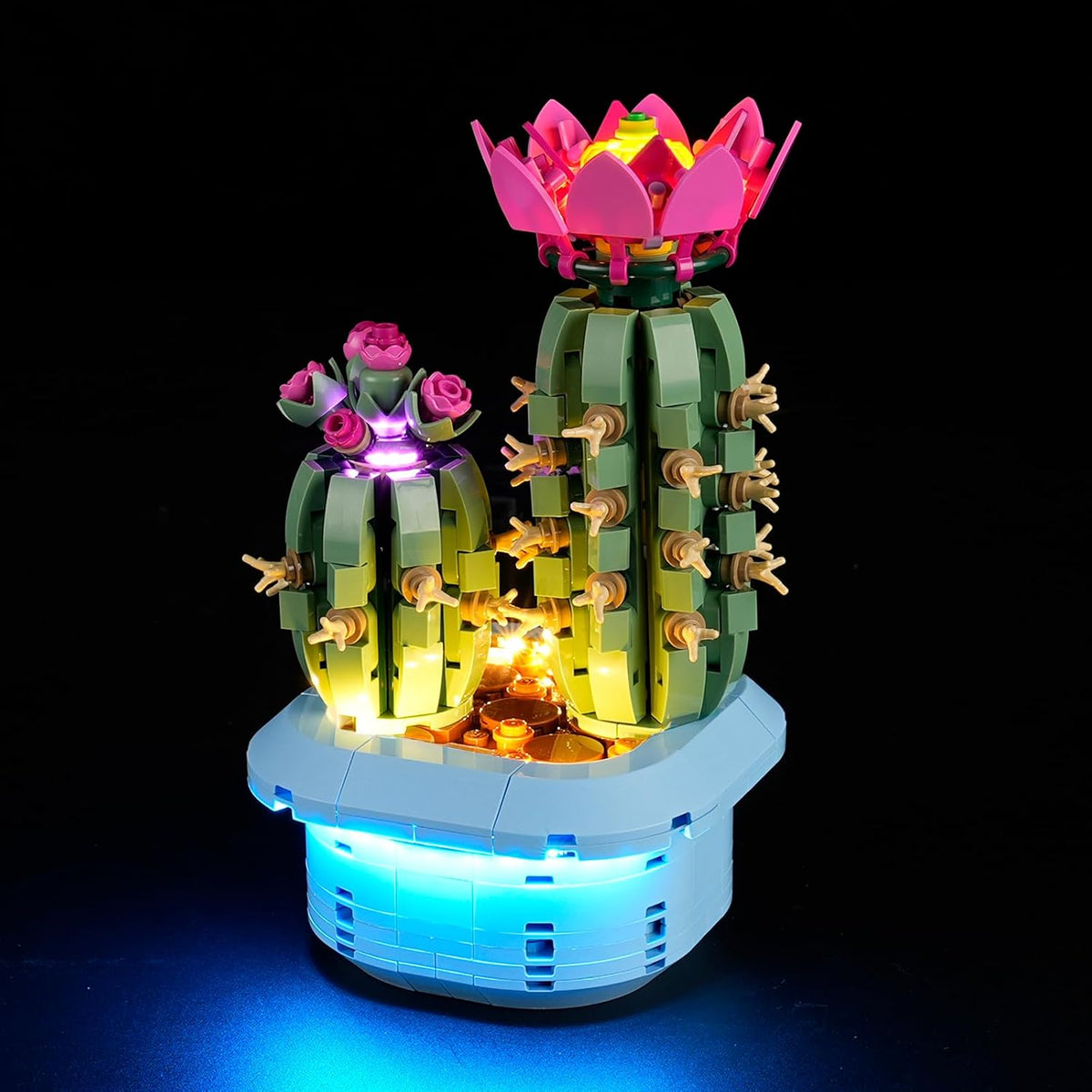 LIGHTAILING Light Compatible with Lego-10372 Hibiscus | Easy-to-Install LED Lighting Kit for Home Decor, Shelf Display & Collector Gifts (Model Not Included)
