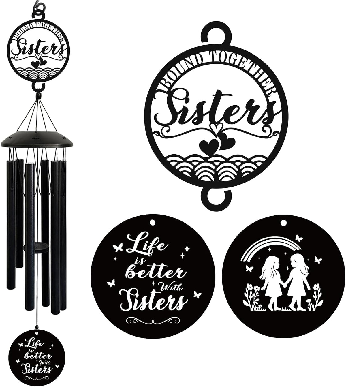 Anniversary Wind Chimes Gift for Couple,Women,37 Anniversary Wind Chimes | Happy Anniversary Decorations,Wedding Romantic Gift for Couple Parents Friends Women Men