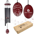Howarmer 33 Anniversary Wind Chime Gift for Couples‑Happy Anniversary | Wedding Anniversary Gift, Wife & Husband, Family Tree Design, Deep‑Tone Outdoor Chime for Patio & Garden