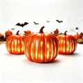 koumpo Starry Night Pumpkins, Starry Night Luminous LED Pumpkin | Hand‑crafted Resin Pumpkin Light for Autumn Halloween Home Indoor Decor